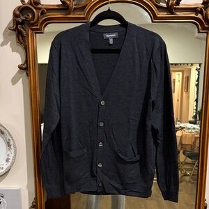 Bonobos extra fine merino wool cardigan size medium